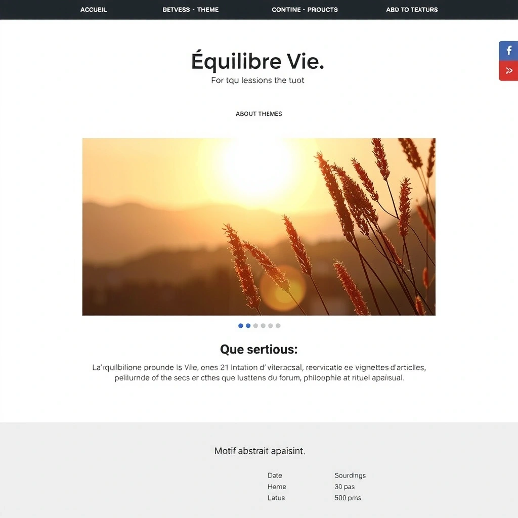 Motif abstrait apaisant